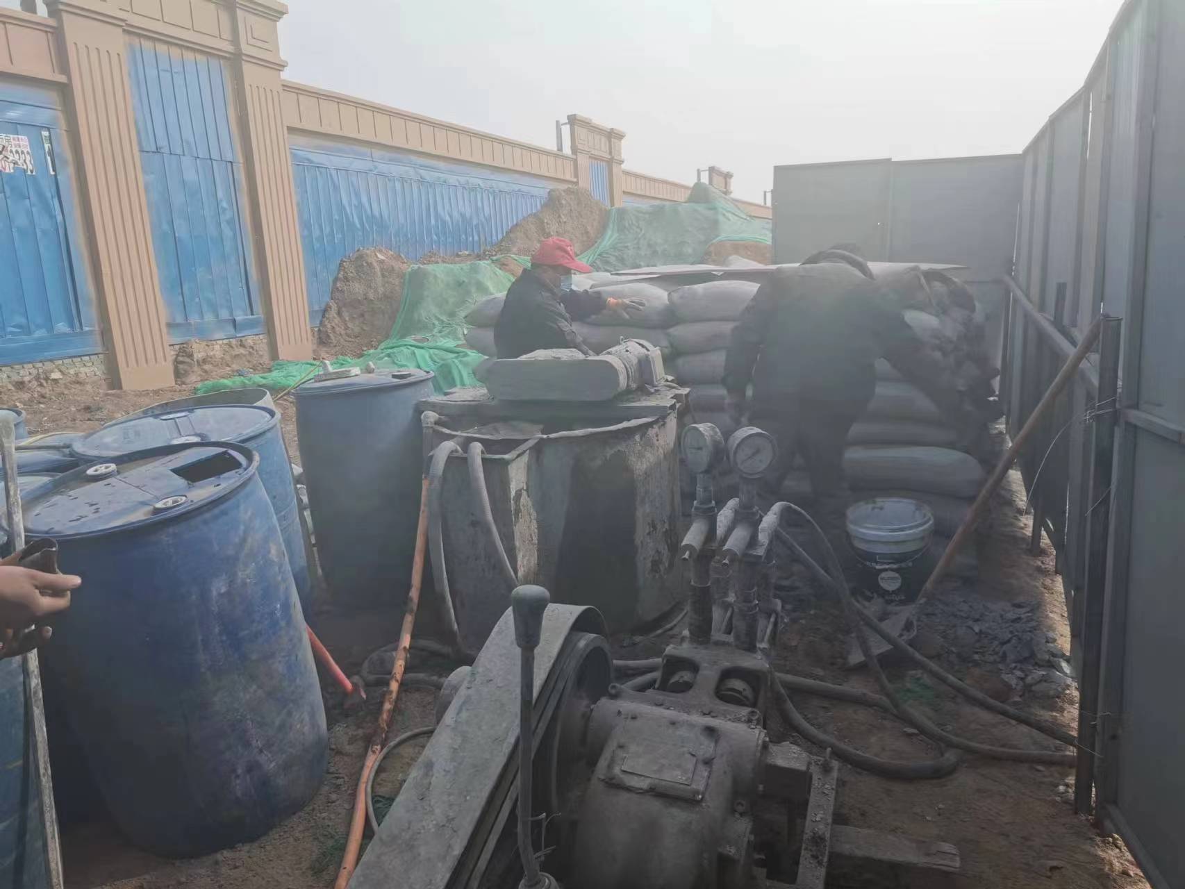 广灵房屋下沉注浆